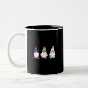 Tasse 2 Couleurs Gnome LGBTQ Bisexual Transexuel Ally