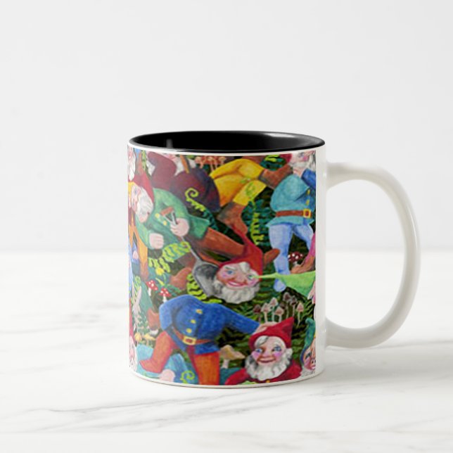 Tasse 2 Couleurs Gnomes (Droit)