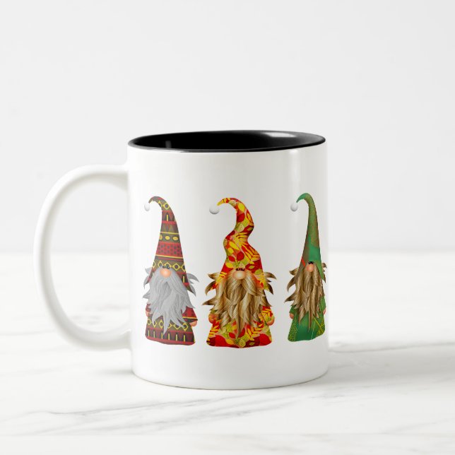 Tasse 2 Couleurs Gnomes de la forêt scandinave (Gauche)
