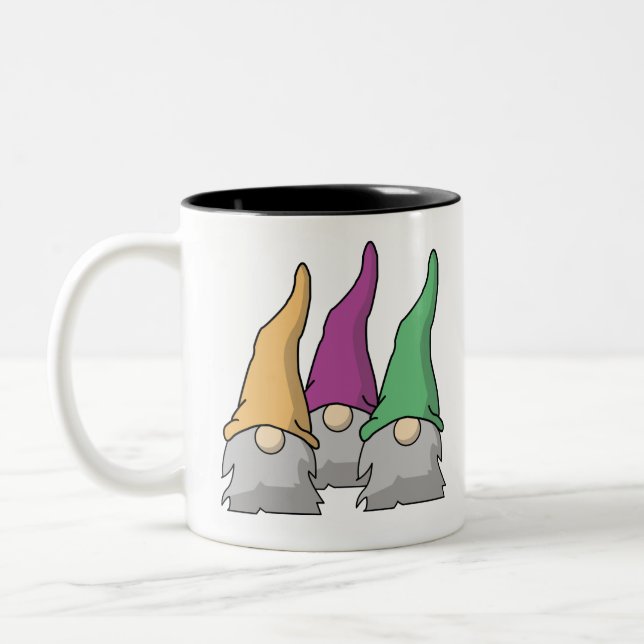Tasse 2 Couleurs Gnomes - Tomten (Gauche)