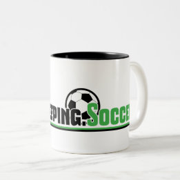 Tasse 2 Couleurs Goalkeeper.Mug de café de football