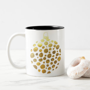 Tasse 2 Couleurs Gold bauble