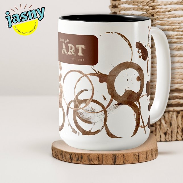 Tasse 2 Couleurs Gold Brown (Créateur téléchargé)