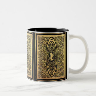 Tasse 2 Couleurs Golden Seahorse Mandala - Ornate Infinity Design