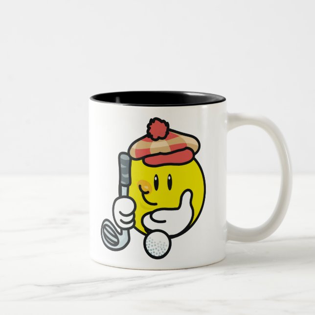 Tasse 2 Couleurs Golf (Droit)