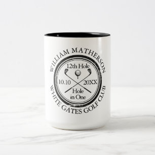 Tasse 2 Couleurs Golf sur mesure trou en un