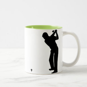 Tasse 2 Couleurs Golf vert frais