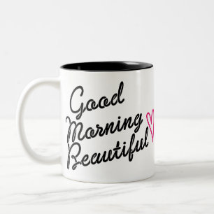 Tasse 2 Couleurs Good Morning Beautiful