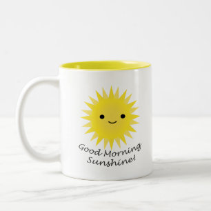 Tasse 2 Couleurs Good Morning Sunshine Kawaii Sun