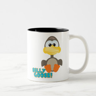 Tasse 2 Couleurs Goofkins mignon oie