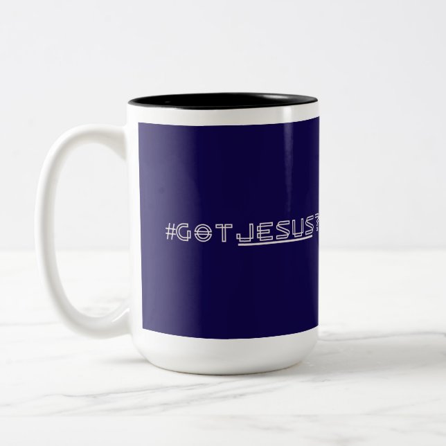 TASSE 2 COULEURS #GOTJESUS (Gauche)