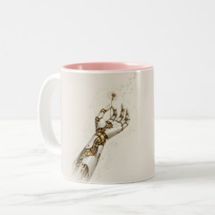 Tasse 2 Couleurs Grâce de porcelaine