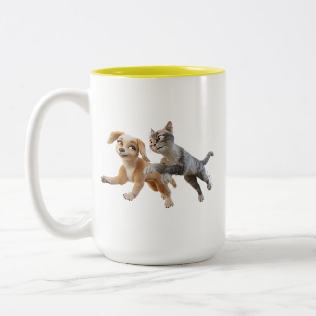 Tasse 2 Couleurs Gracie & Pedro Unleashed (Gauche)