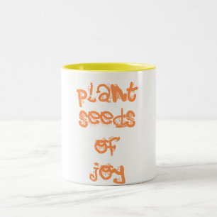 Tasse 2 Couleurs graines de plante de joie