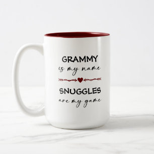 Tasse 2 Couleurs Grammy est mon nom Nuggings are my Game Photo Gift