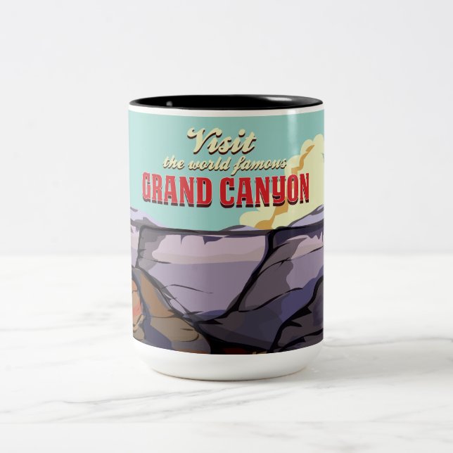 Tasse 2 Couleurs Grand Canyon (Centre)
