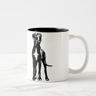Tasse 2 Couleurs Grand Danois Buddys