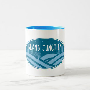 Tasse 2 Couleurs Grand Junction Colorado Extérieur
