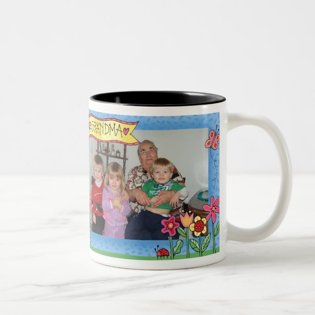 Tasse 2 Couleurs Grand-maman (Droit)