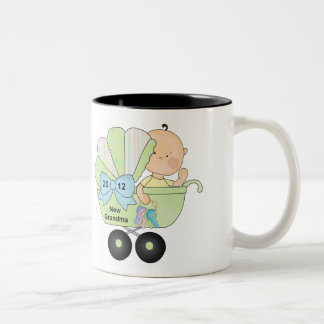 Tasse 2 Couleurs Grand-maman 2012 (vert)