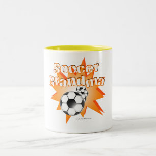 Tasse 2 Couleurs Grand-mère de football