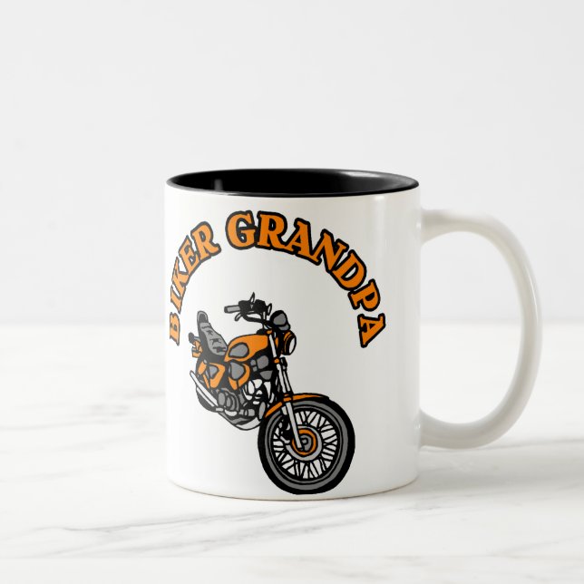 TASSE 2 COULEURS GRAND-PAPA DE CYCLISTE (Droit)