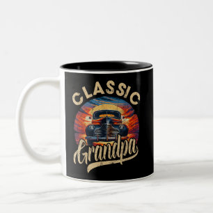 Tasse 2 Couleurs Grand-Père Classique Drôle Dire Voiture Amoureux H