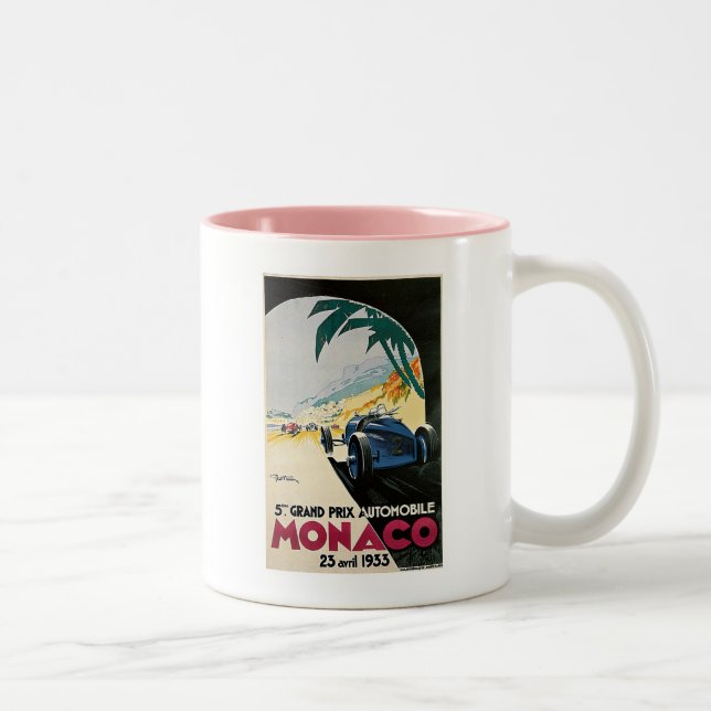 Tasse 2 Couleurs Grand Prix automobile de Monaco (Droit)