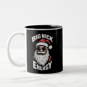 Tasse 2 Couleurs Grande énergie Nick drôle lunettes de soleil Santa