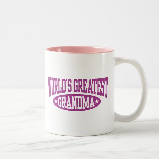Tasse 2 Couleurs Grande grand-mère du monde (Droit)