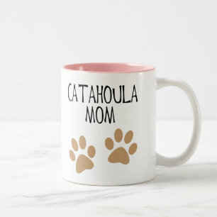 Tasse 2 Couleurs Grande maman de Catahoula de pattes