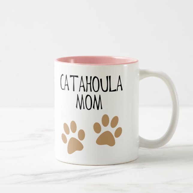 Tasse 2 Couleurs Grande maman de Catahoula de pattes (Droit)