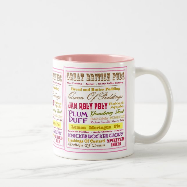 Tasse 2 Couleurs Grande nostalgie britannique de Puds (Droit)