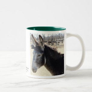 Tasse 2 Couleurs Grandes oreilles velues - délivrance animale de