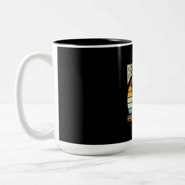 Tasse 2 Couleurs Grandfather Quotes | Best Cat Dad Ever (Gauche)
