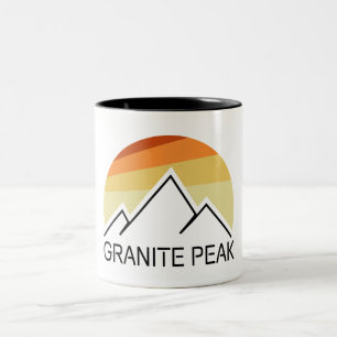 Tasse 2 Couleurs Granit Peak Montana Retro