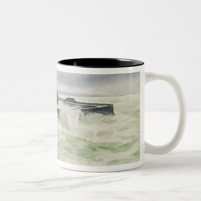 Tasse 2 Couleurs Granville, mer Effect, 1936 (Droit)