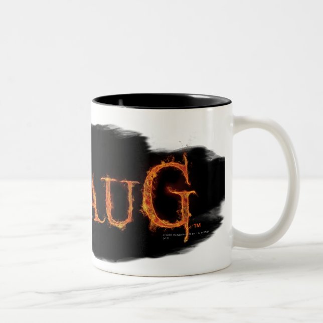 Tasse 2 Couleurs Graphique de nom SMAUG™ (Droit)
