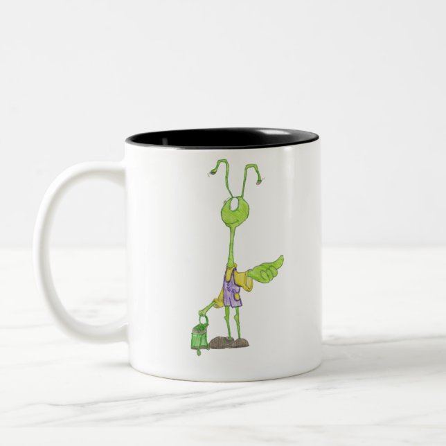 Tasse 2 Couleurs Grasshopper (Gauche)