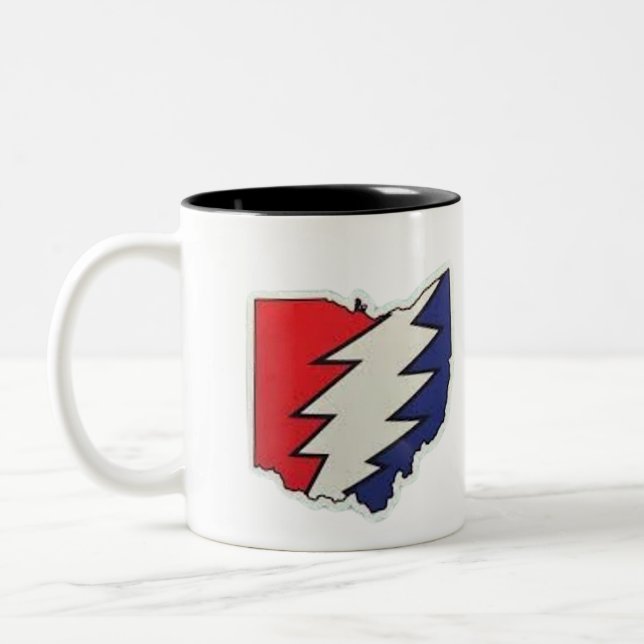 Tasse 2 Couleurs "Grateful Dead & the Psychedelic Revolution: Jerry (Gauche)