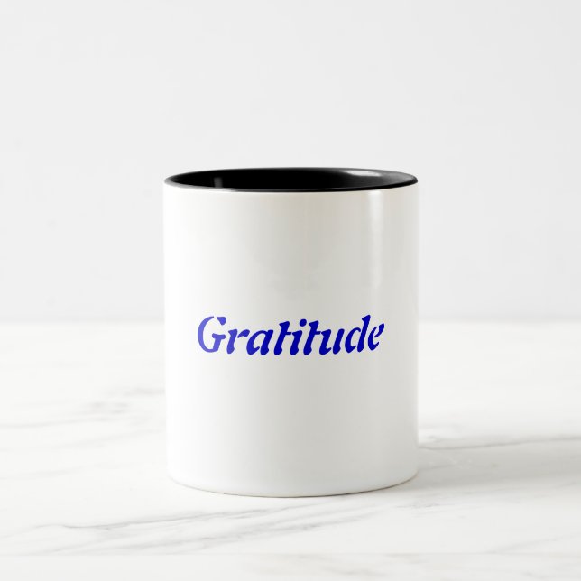 Tasse 2 Couleurs Gratitude (Centre)