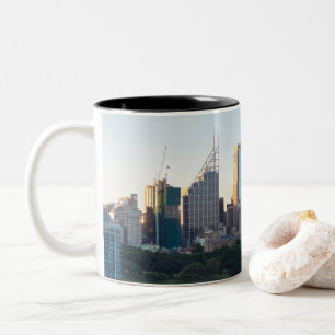 Tasse 2 Couleurs Gratte-ciel du centre d'affaires de Sydney