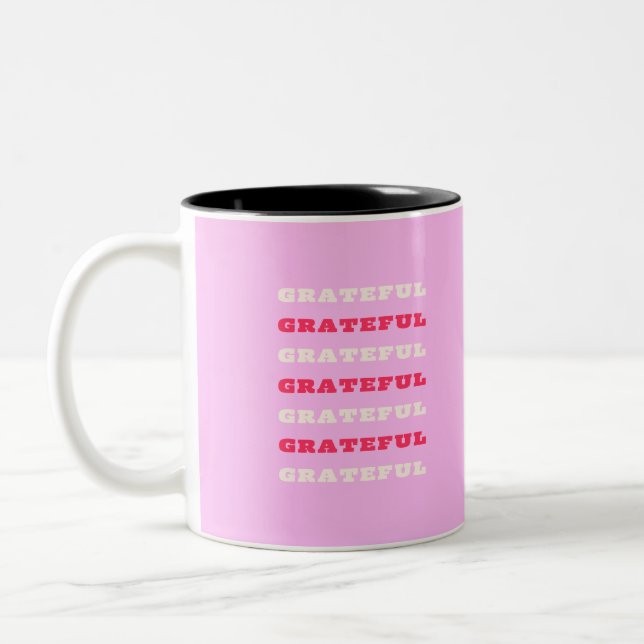 Tasse 2 Couleurs Gratuit, Remerciements, Citation De Gratitude, Ros (Gauche)