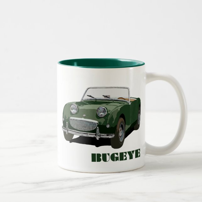 Tasse 2 Couleurs Green Bugeye (Droit)