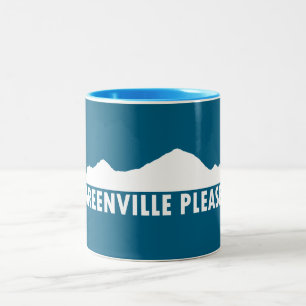 Tasse 2 Couleurs Greenville Caroline du Sud S'il vous plaît
