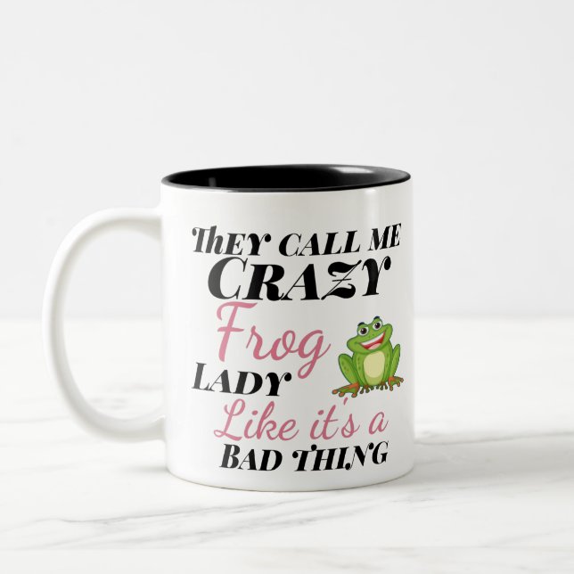 Tasse 2 Couleurs grenouille (Gauche)