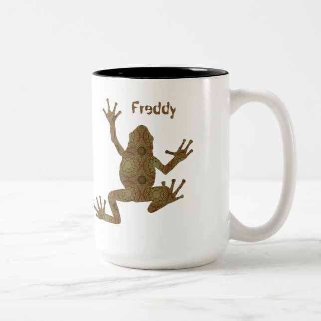 Tasse 2 Couleurs Grenouille (Droit)