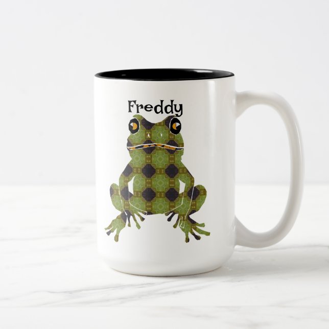 Tasse 2 Couleurs Grenouille (Droit)