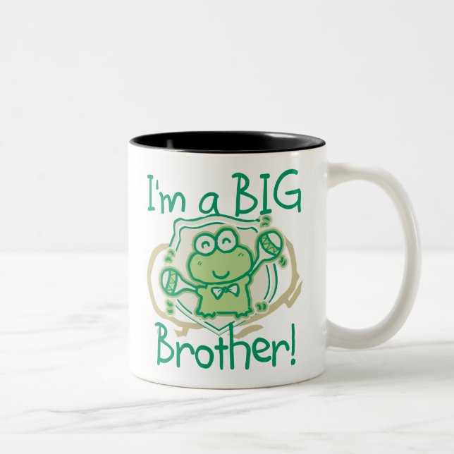 Tasse 2 Couleurs Grenouille Big Brother (Droit)