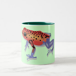 Tasse 2 Couleurs Grenouille de dard de poison